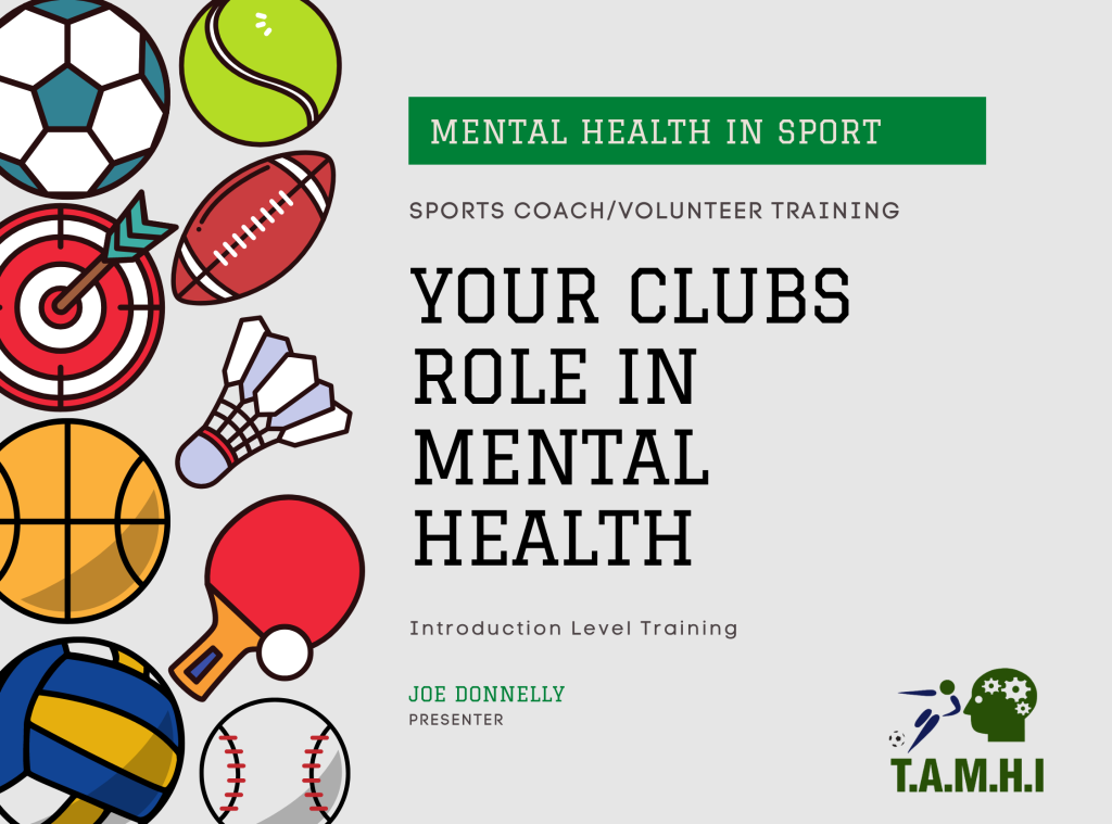 Your clubs role in mental health 1